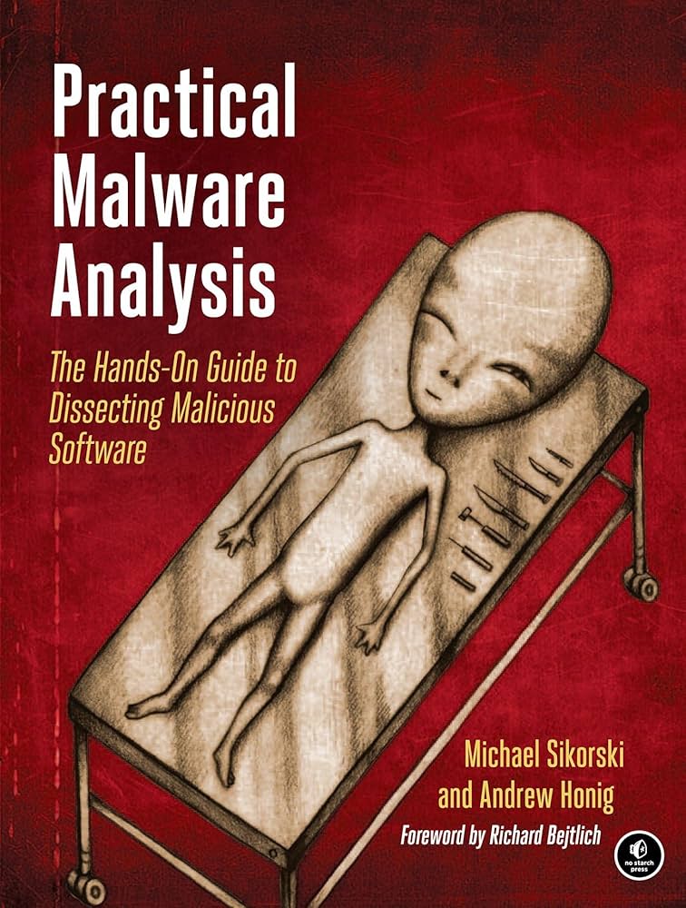 کتاب practical malware analysis . عقاب سایبری پارسی